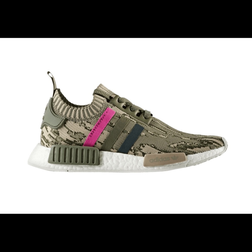 Adidas Camo knit sneakers